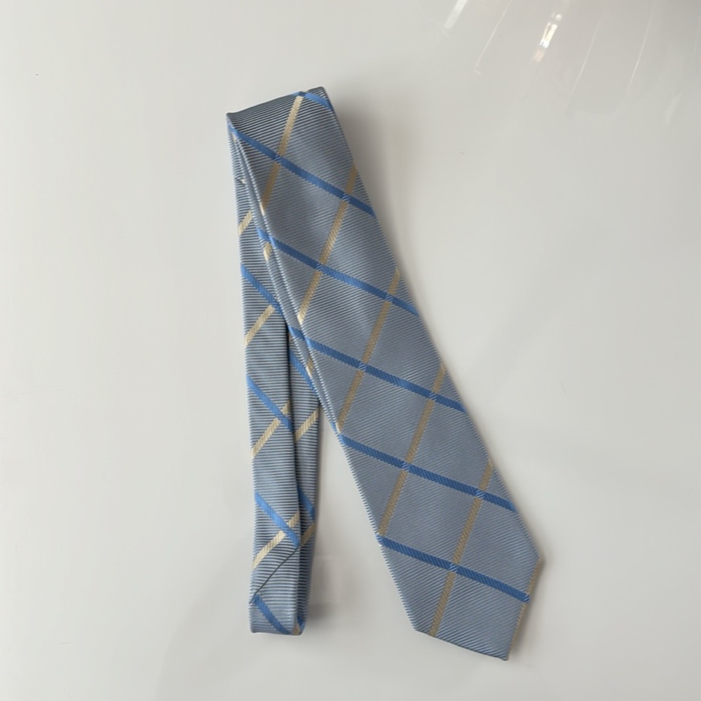 Express Design Studio Blue Necktie - Picture 2 of 3